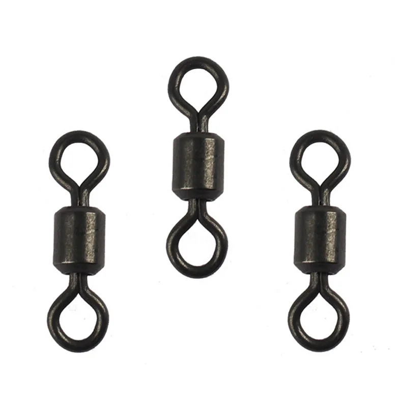 

Carp Set Accessories European Style Library Fishing Carp Charcoal Black Only 4 # American Swivel Connection Swivel