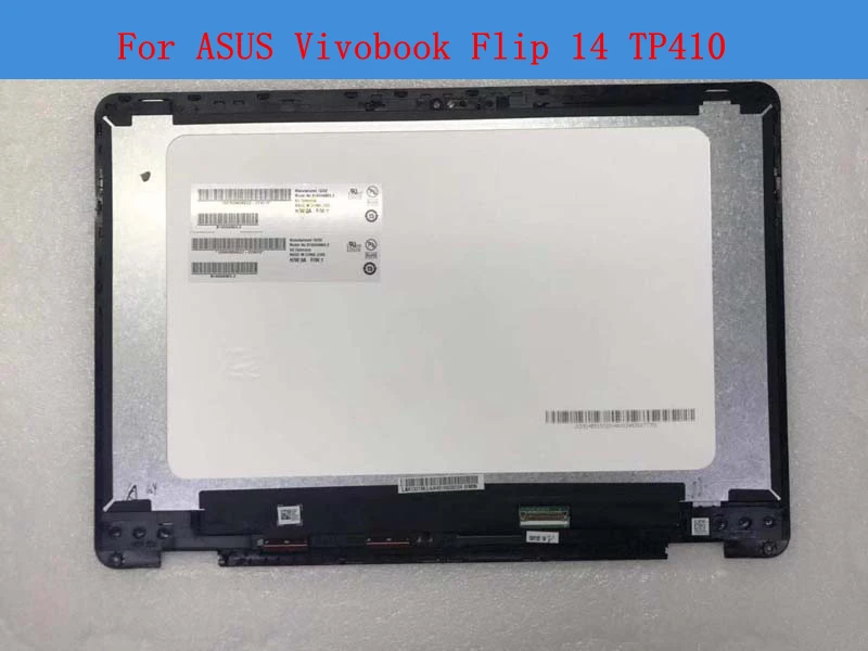 Для ASUS Vivobook Flip 14 TP410 led lcd сенсорный дигитайзер сборка монитора