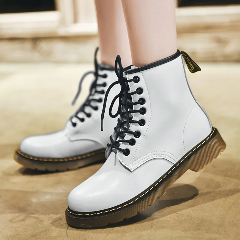 Unisex HIgh Top Sneakers Western Boots for Men Militarty Casual Motorcycle Shoes Winter Couple Shoes Zapatos Mujer