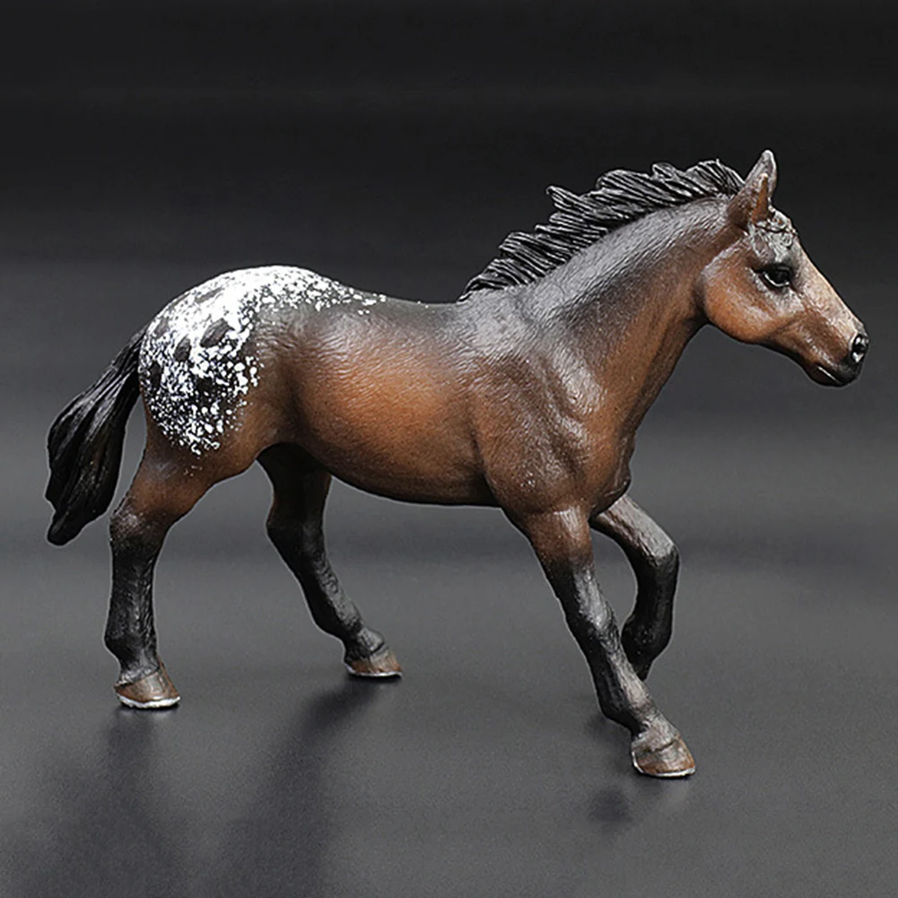 Моделирование Apaloosan жеребец Лошадь фигурка животного ремесло обучающая детская игрушка Новинка