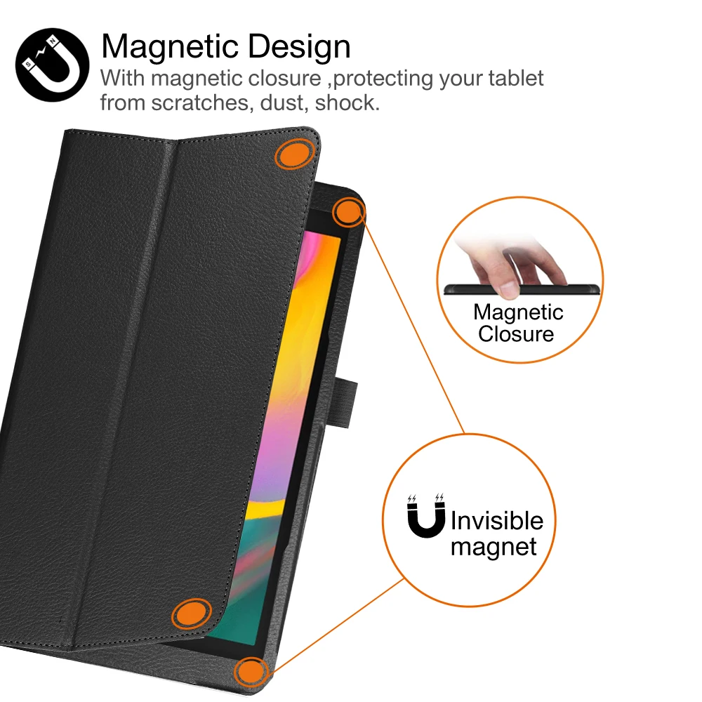 Чехол для ходунков для samsung Galaxy Tab A 8,0 чехол funda для samsung SM-T295 T290 T297 из искусственной кожи с подставкой+ стилус