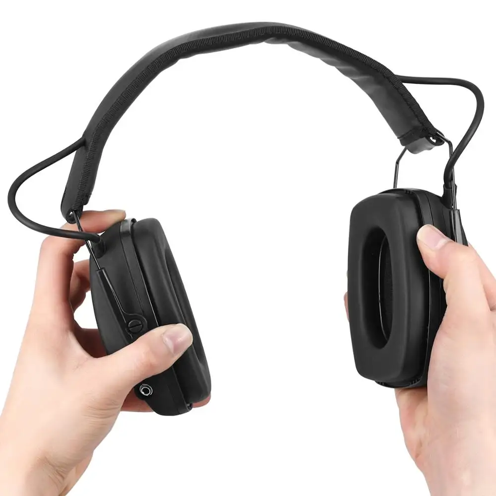 Zohan Protection auditive électronique Tir Cache-oreilles Protection  auditive Chasse Protecteur Anti-bruit Casque pour femmes Oreille Muff