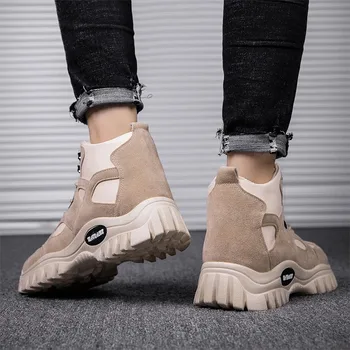 

cuero fashion sport dress mens boot spring de boots causal long Mens sale casual sports sneaker mens shoe casuales para zapatos