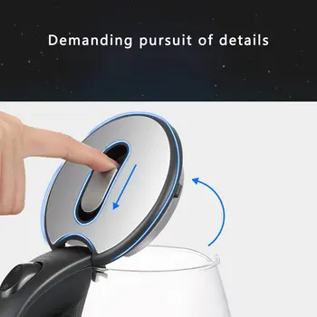 

Electric Kettle Thermostatic Kettle Smart Household Thermos Single Layer Power-off Protection with Scale Handheld Anti-Hot