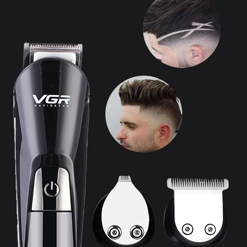  VGR V-012 Professional 6 in 1 Multifunction Hair Clipper Hair Trimmer Electric Beard Trimmer Brush 