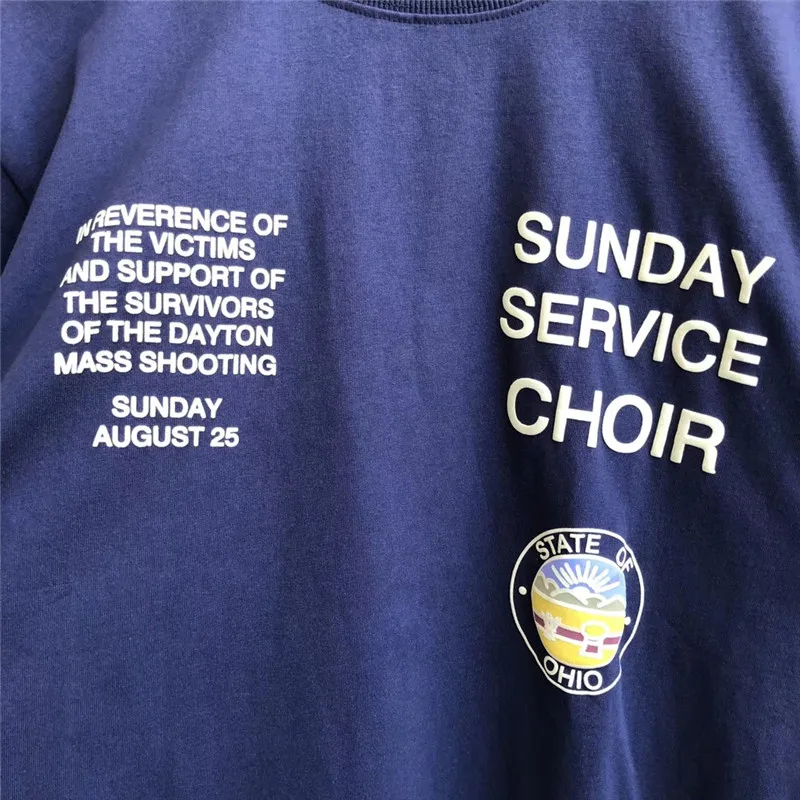 Футболка с 3D принтом Kanye West Jesus Is King Sunday service мужские и женские модные повседневные