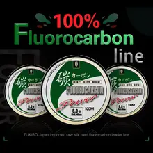 

Hot 100M 100% fluorocarbon Fishing Line Carbon Fiber Leader Line fly fishing line pesca Super Strong Multifilament fishing line