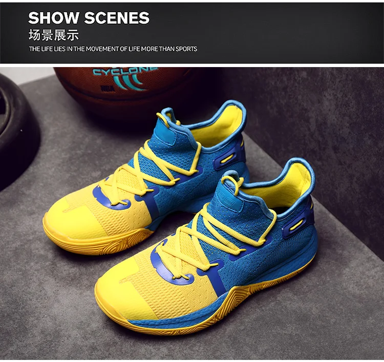 Высококачественная Мужская Баскетбольная обувь; теннисные баскетбольные кроссовки; мужские кроссовки; Zapatos De Hombre Curry 6; кроссовки Li Ning Back To The Future Kyrie 5