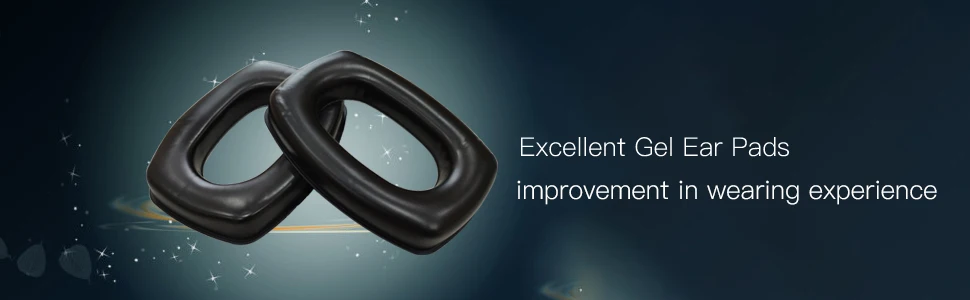 Almofadas de orelha de gel zohan para