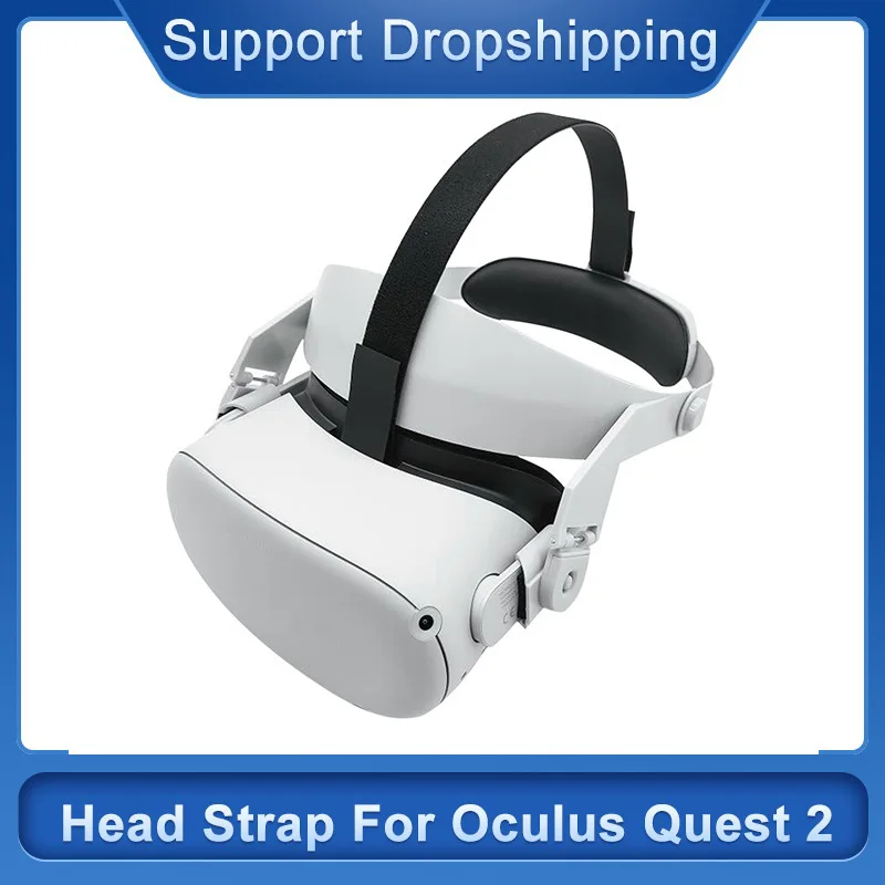 Регулируемый для Oculus Quest 2 ремешок головы VR улучшенная поддержка улучшенный