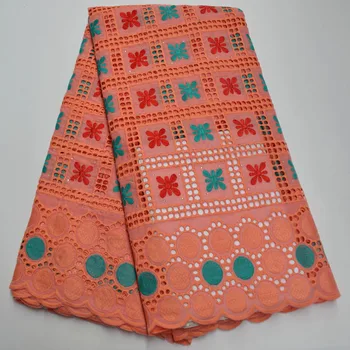 

High quality swiss voile lace in switzerland dubai fabric hot selling tissu african cotton dry lace fabric brocade fabric 5yards