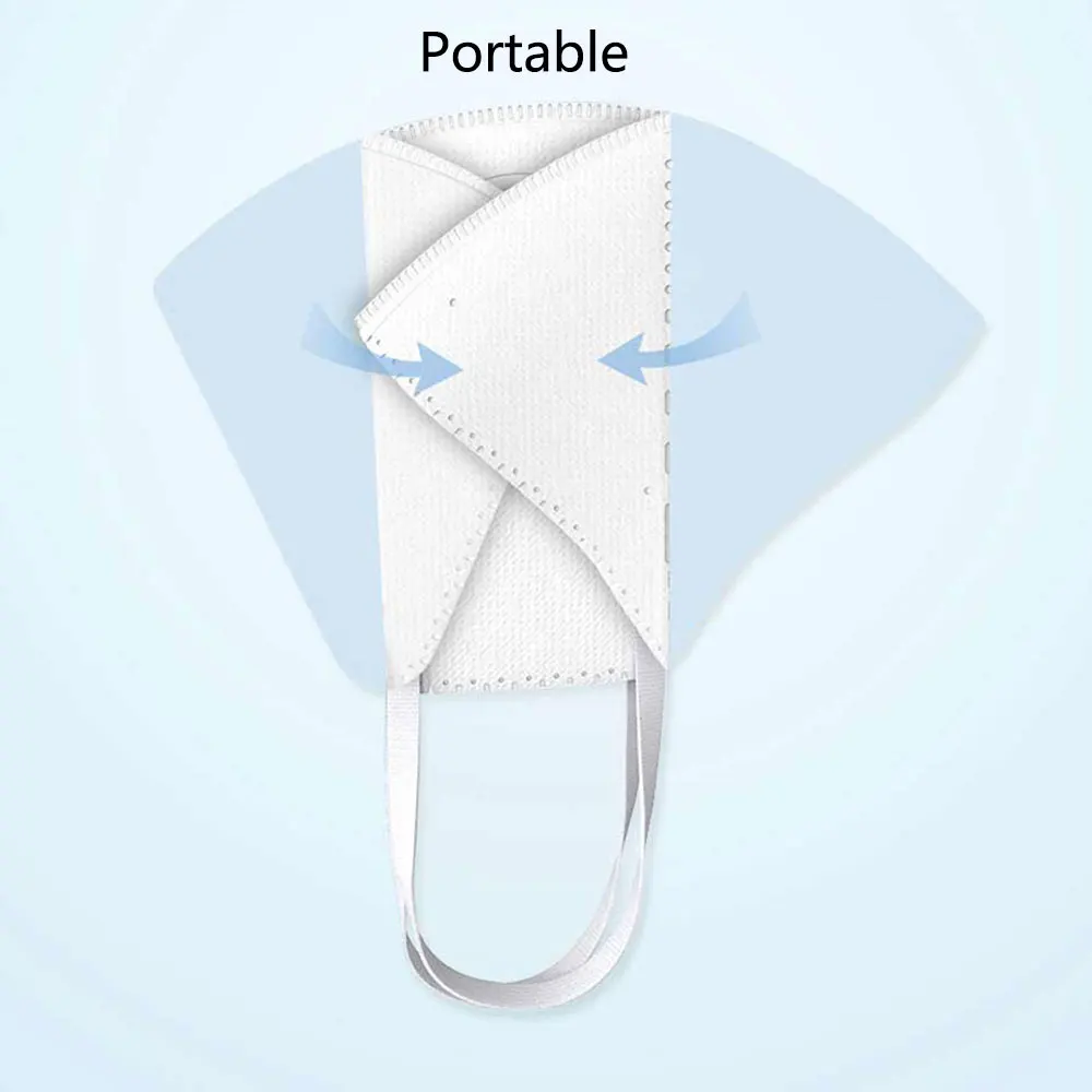 Xiomi Mijia Airpop Портативный одежда PM2.5 Анти-Туман Маска 2 шт./пакет Регулируемый ушным вкладышем, удобные для Xiaomi Smart Home