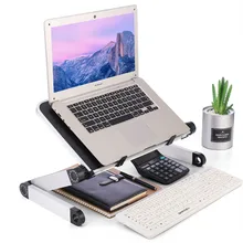 Портативная подставка для ноутбука, регулируемая подставка для планшета, алюминиевый сплав ABS, увеличенная поддержка радиатора