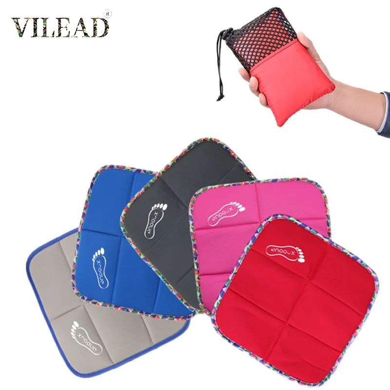 Уличный мини-коврик VILEAD из ПВХ портативный складной плотный ультралегкий коврик