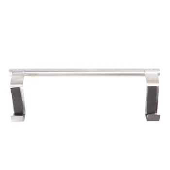 

Stainless Steel Towel Hanging Rack Single-bar Multi-function Doors Organizer Punch-free Towel Hanger (Size S)