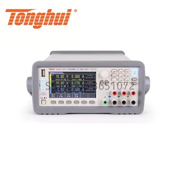 

TH6402A 3 Channels Power Source Programmable DC Power Supply, 0-30V/3A/90W*2, 0-6V/5A/30W*1, 10mV Resolution