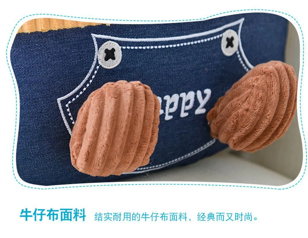 New Year Gift Spring Festival Gift Pig Mascot Cartoon Corduroy Pillow Blanket Plush Toys-Processing