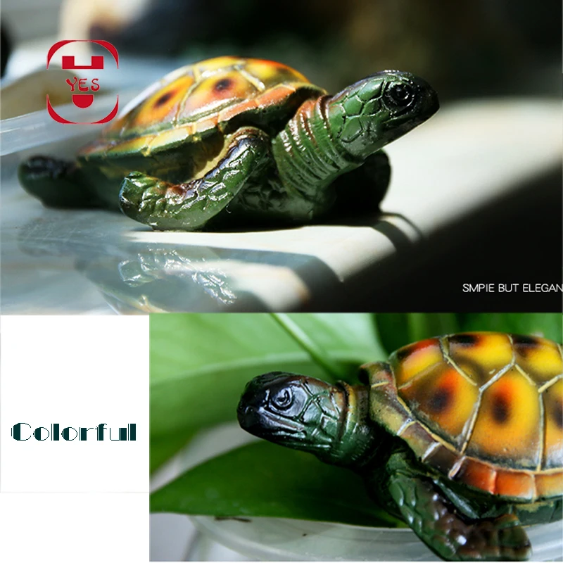 Смола скалолазание черепаха бонсай аквариумный, декоративный подвесной черепаха открытый садовый цветочный горшок орнамент стол многофункциональный домашний декор