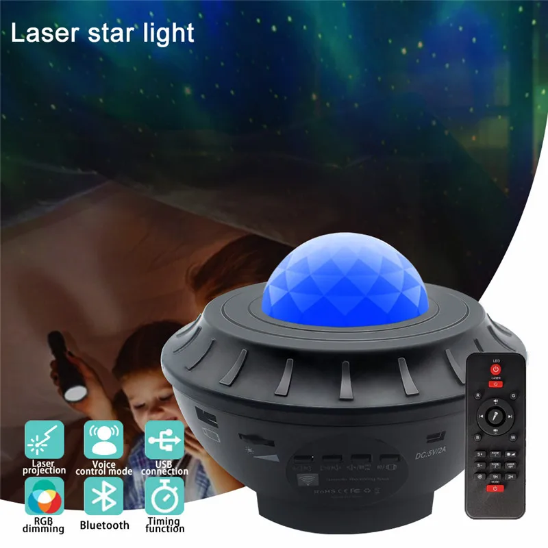 Fast Shipping, Easy Returns USB Galaxy Projector LED Music Starry Night Light Star Sky