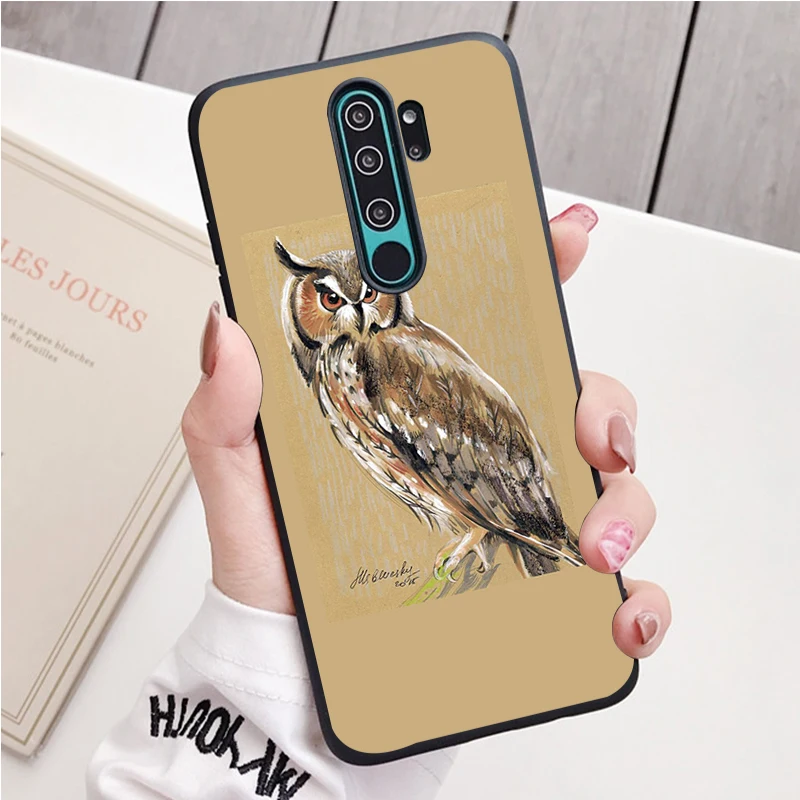 cases for xiaomi blue Cú Tranh Silicone Ốp Lưng Điện Thoại Redmi Note 8 7 Pro S 8T Cho Redmi 9 7A Bao xiaomi leather case charging Cases For Xiaomi