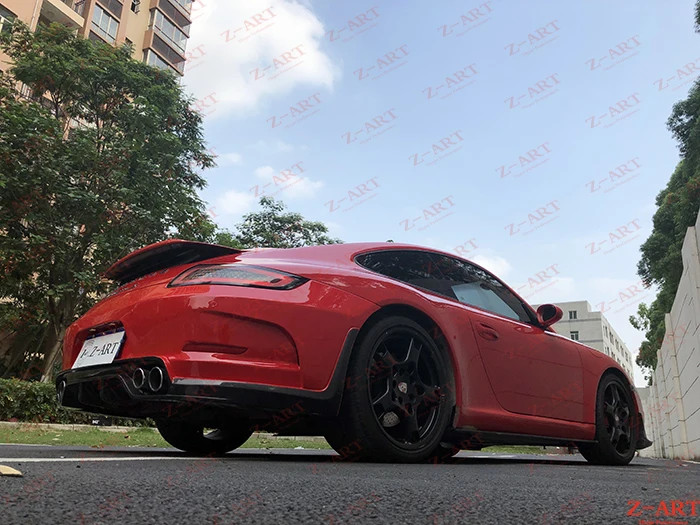 2005-2011 Z-ART для 911 Tempus задний бампер углеродное волокно Корпус обтекаемой формы