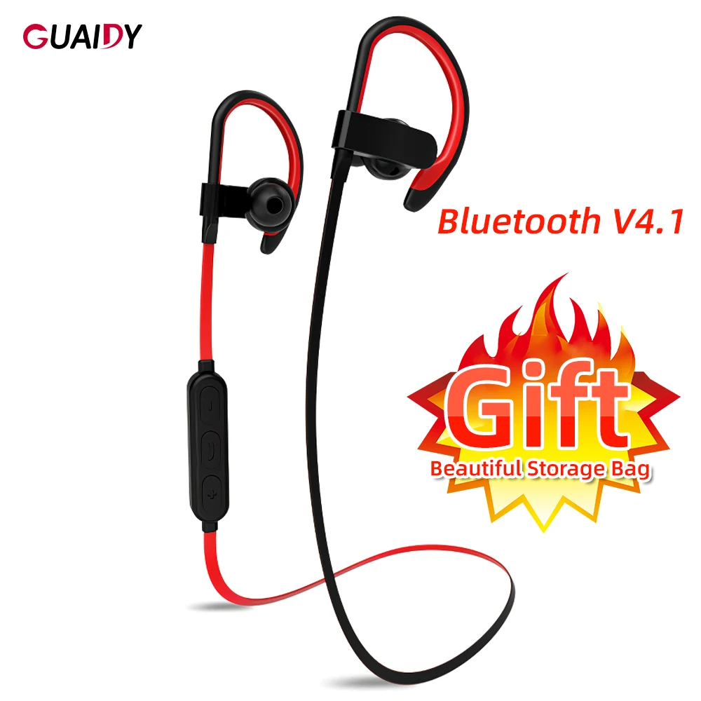 Bluetooth V4.1 беспроводные наушники Спортивная бинауральная гарнитура с HD вызовом