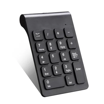

2.4G USB 18 Keys Mini Digital Keyboard for Laptop Tablet Numeric Keypad Wireless Number Pad
