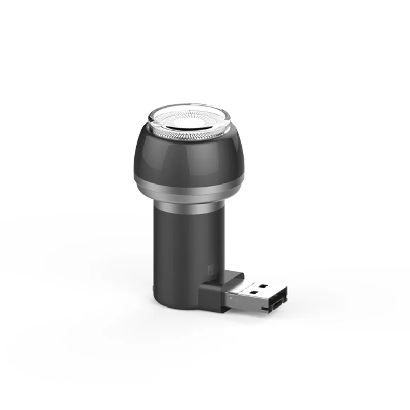 MicroUSB DiamondGrey Магнитная всасывающая бритва, питание для сотового телефона, для путешествий, Мужская бритва для волос, мини триммер для бороды, женский эпилятор для волос на теле, удаление волос - Цвет: MicroUSB DiamondGrey