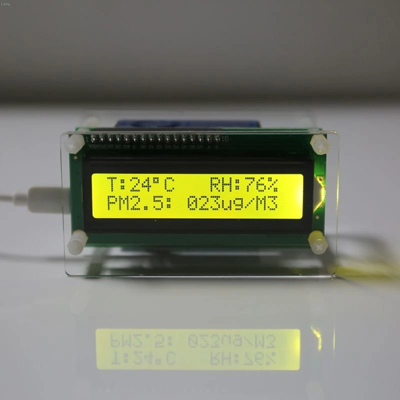 

PM2.5 Monitor for Car Home Particle Temp RH% Air Quality Detector USB Protable G5 Laser Sensor PM1.0 PM2.5 PM10 Tester L29K