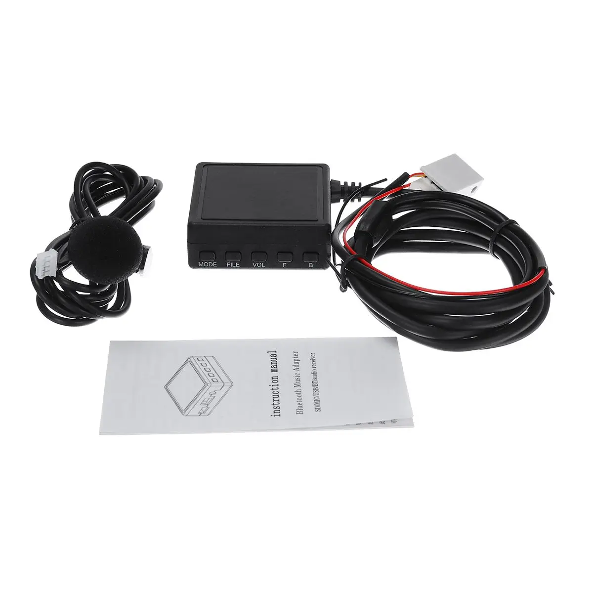 12 В SD MIC USB аудио bluetooth приемник кабель адаптер Музыка Aux Стерео для Mercedes Comand APS NTG2 20 30 50