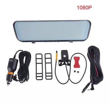 

10 Inch 1080P Car DVR Dash Camera Tact Screen Dual Lens Full 170 ° Reverse Cam