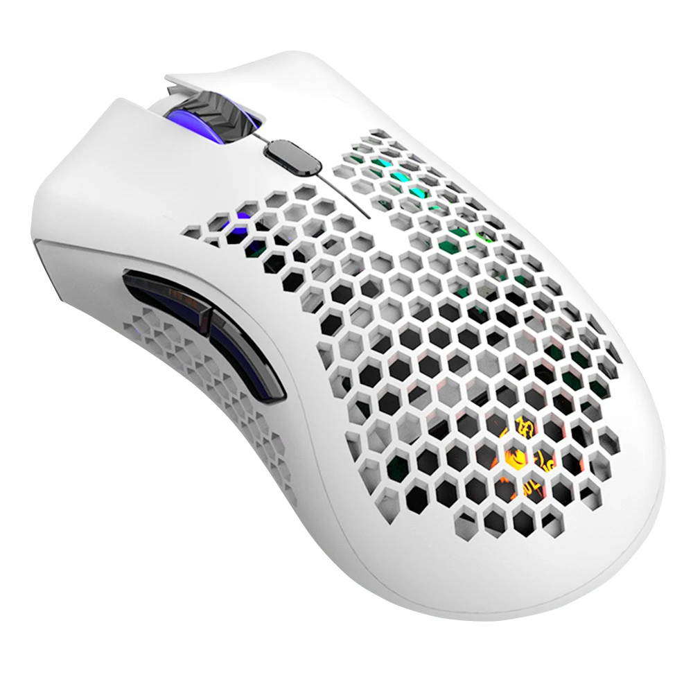 

2.4GHz lightest Wireless Gamer Mouse RGB Backlight 7 Keys 2400 dpi Gaming Wireless Mice Gaming Mouse for PC Gaming Laptop