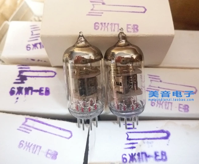 

2PCS 6m 1n-EB direct replacement 6J1/5654/EF95/6AK5/403A/403B paired electron tubes