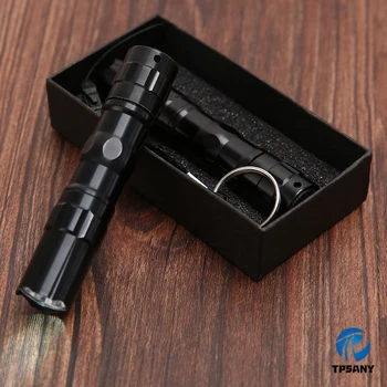 

Portable small flashlight AA flashlight EDC key ring flashlight 5 size battery flashlight hiking camping outdoor flashlight