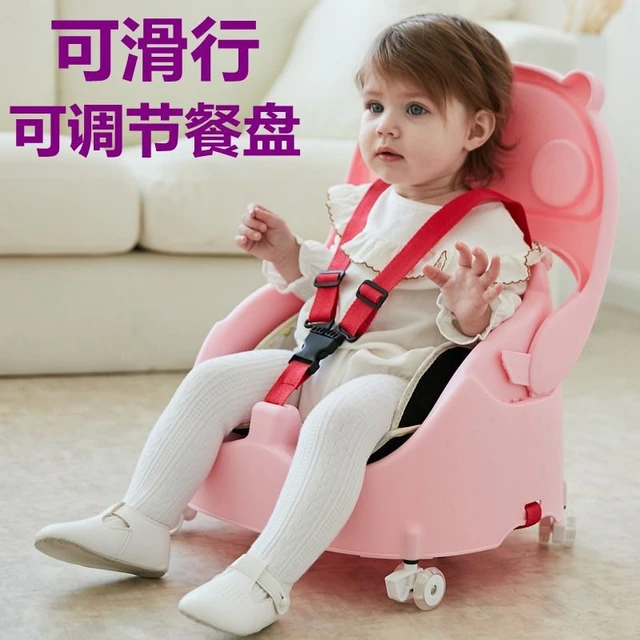 Silla Para Niños Y Bebés, Mesa De Comedor Ajustable Multifuncional,  Portátil, Deslizante - Elevadores De Asiento - AliExpress