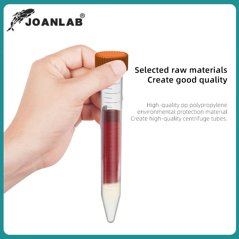 Centrifuge Tubes Mini Plastic graduation 0.2ml 0.5ml 1.5ml 2ml 10ml 15ml 50ml pcr tube prp test plasma centrifuge tube plastic test tubes