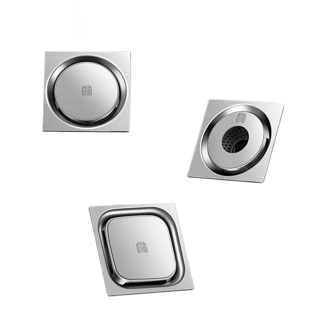 set Xiaomi Diiib напольный дезодорант защита от насекомых нержавеющая сталь закручивающийся дренаж кухня ванная комната анти-блокирующий фильтр слива - Цвет: set