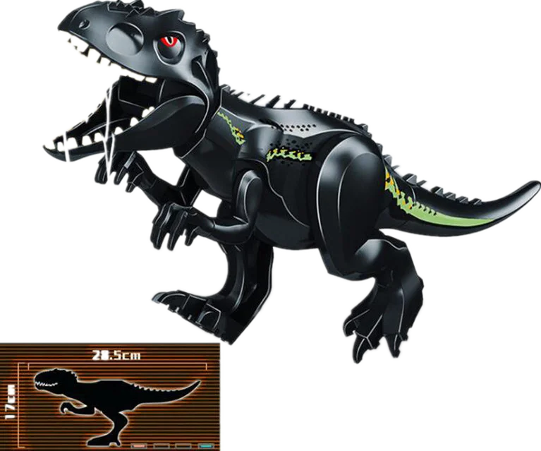 Jurassic Tyrannosaurus Indominus Rex Indoraptor World Park 2 строительные блоки фигурки динозавров игрушки совместимы с - Цвет: Многоцветный