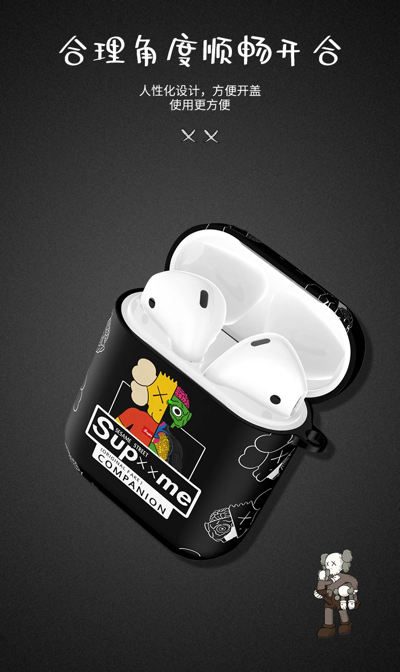 Airpods чехол airpods2 чехол Беспроводная bluetooth гарнитура чехол Чехол