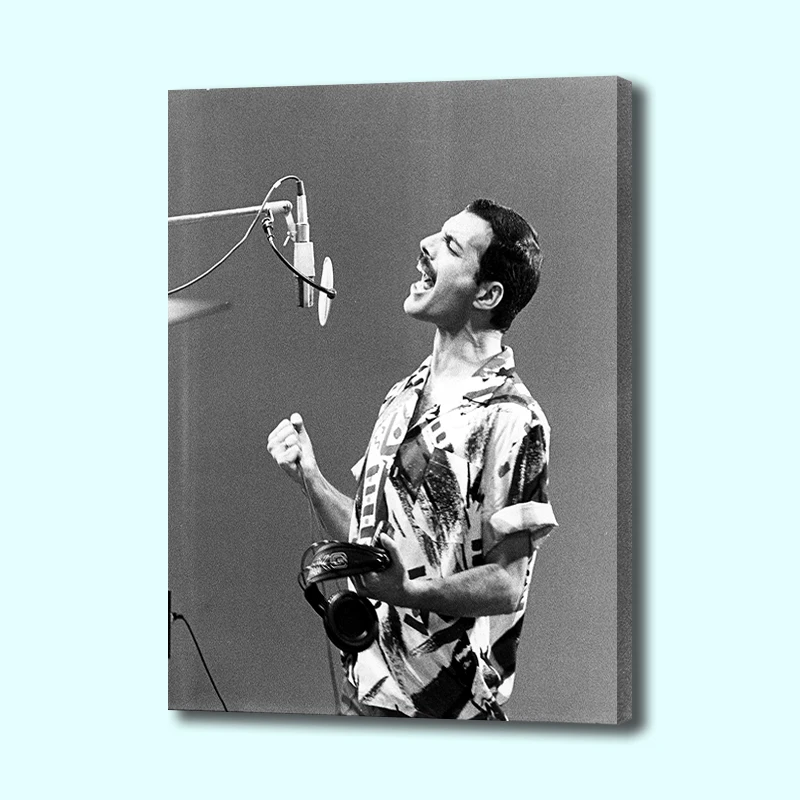 Картина на холсте печатная картина королева Freddie Mercury настенный постер для декора