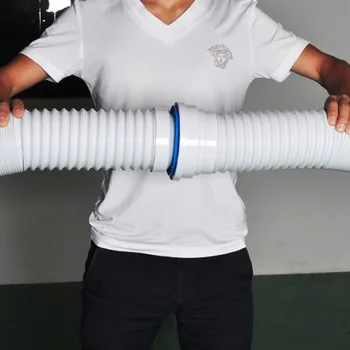 

Flexible WC Adapter Universal Household Leakproof Waste Hose Pan Connector ABS Plumbing Replacement Part Easy Install For Toilet