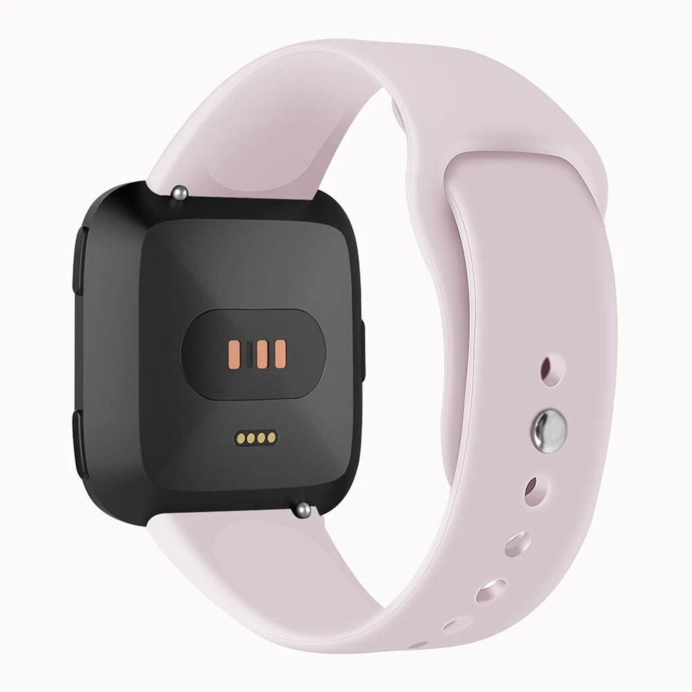 Hangrui Мягкие силиконовые умные часы ремешок для Fitbit Versa ремешок обратный Спортивный Браслет для Fitbit Versa Lite ремешок