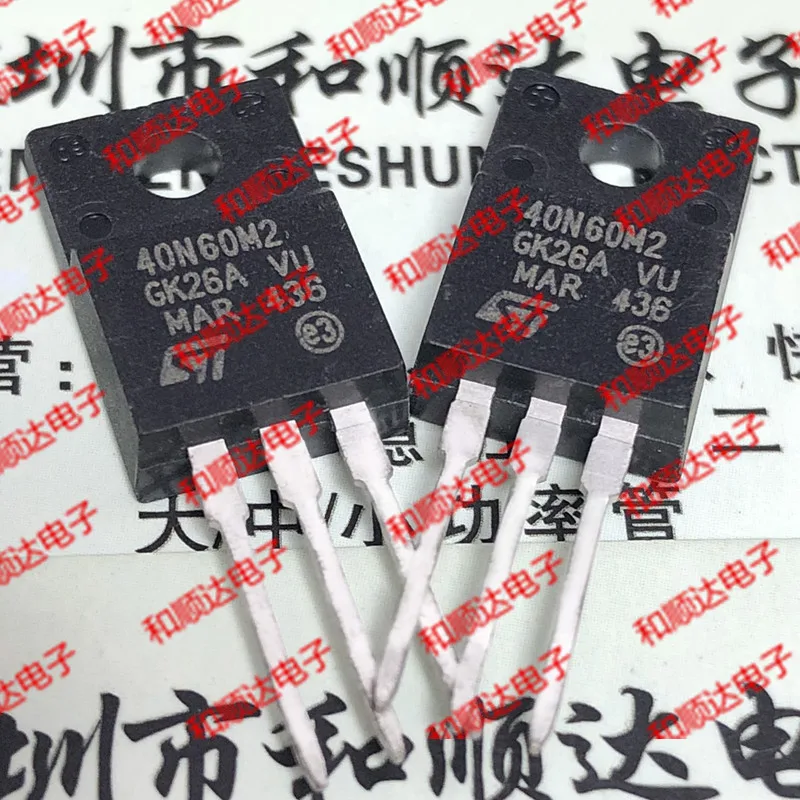 10 шт./лот 40N60M2 STF40N60M2 новые имеющиеся TO-220F 650V 34A