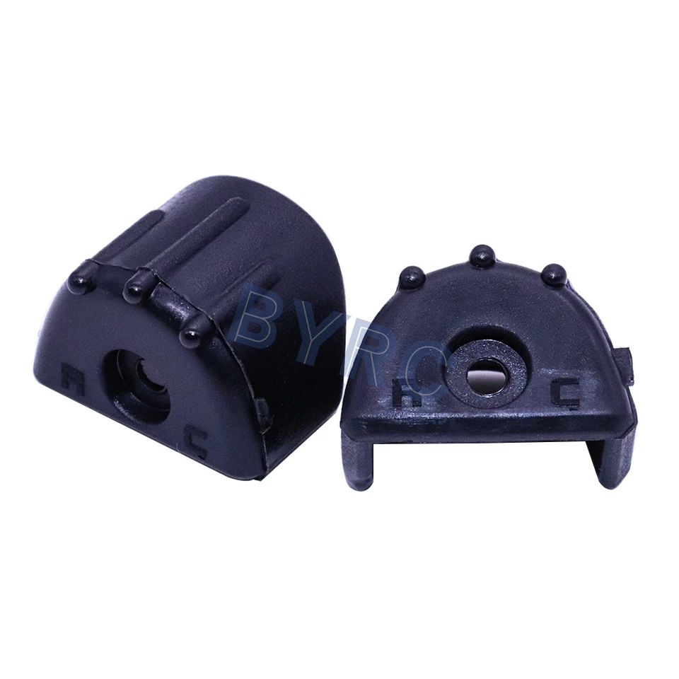 4 Capuchons D'amortisseur Pour Voiture RC 1/8 - Protège Les Amortisseurs Des Rayures, En Plastique Résistant (noir)