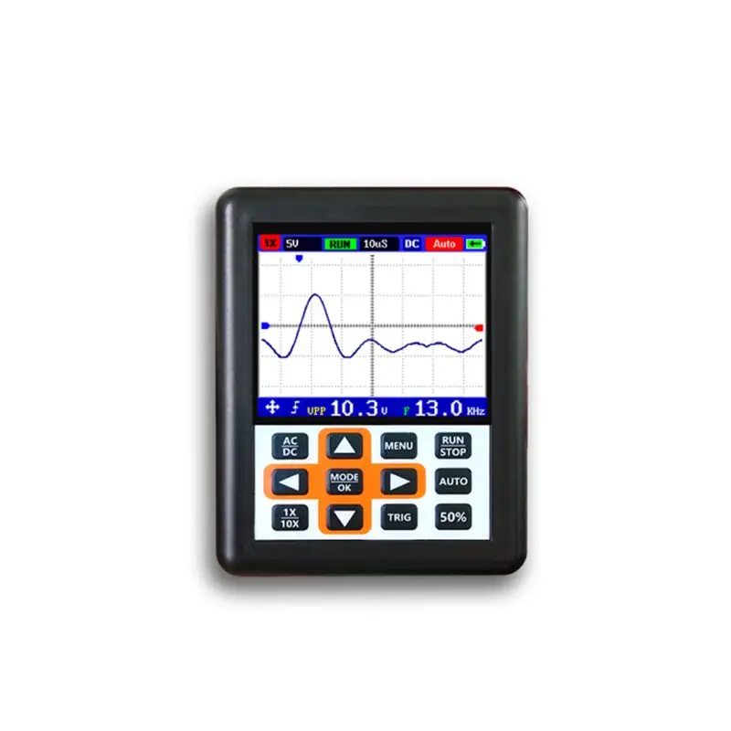 Handheld Mini Portable Digital Oscilloscope DSO FNIRSI 30M Bandwidth 200MSps Sampling Rate IPS LCD Display