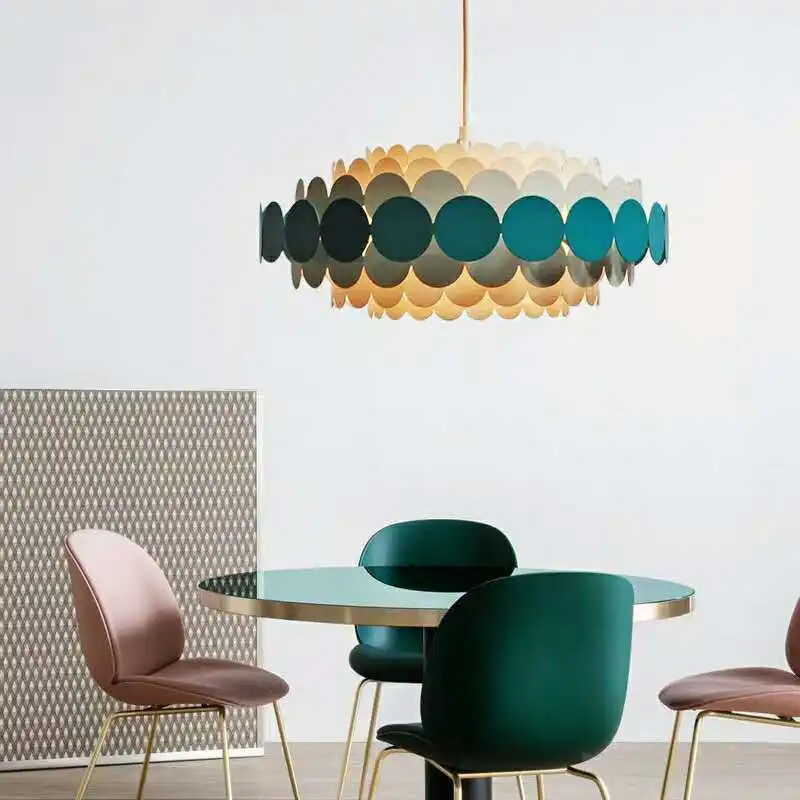 

Nordic Postmodern Hanging Lamp Simple Creative Living Room Restaurant Bedroom Pendant Lights Modern Children's Room Shop Lights