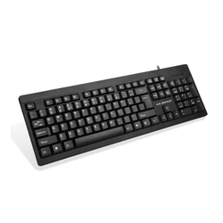 Clavier filaire avec interface USB, adapté pour le bureau et la maison 