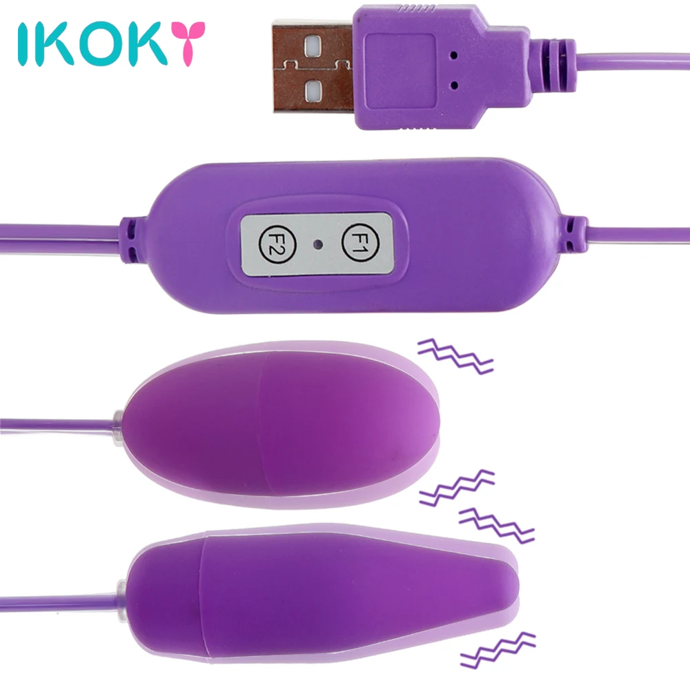 IKOKY 12 частоты USB вибратор реалистичный фаллоимитатор интимные игрушки для женщин