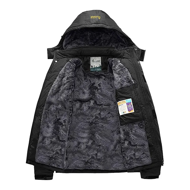 Мужская теплая зимняя водонепроницаемая куртка женская для рыбалки катания на
