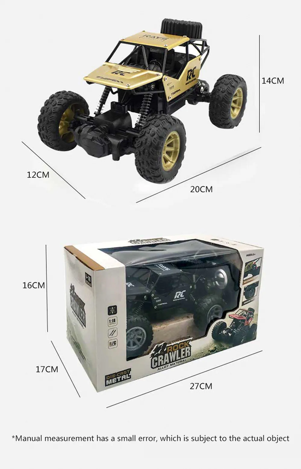 1/18 2,4 GHZ 4WD Радио пульт дистанционного управления внедорожный Радиоуправляемый автомобиль ATV багги грузовик